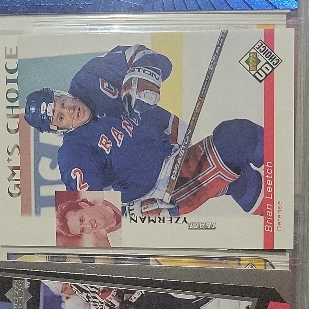 Hockey Card Brian Leetch